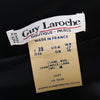 Secondhand Guy Laroche Black Flakes Dress Vintage - '70s