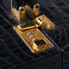 Secondhand Jardin des Sacs Crocodile Leather Beauty Case - '60s