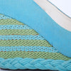 Secondhand Roberta Di Camerino Striped Wedge Pumps -'80s