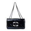 Secondhand Chanel Patent Lipstick Flap Bag - '10s