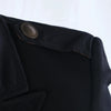 Secondhand Jean Paul Gaultier Femme Black Military Jacket – '90s