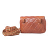 Secondhand Chanel CC Logo Lambskin Waist Bum Bag Camel - '90s