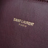 Secondhand Saint Laurent Paris Burgundy Smooth Calfskin Leather Medium Sac De Jour Bag - '10s
