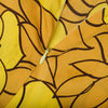 Secondhand Dolce & Gabbana Yellow Floral Silk Midi Dress - '00s