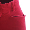 Secondhand Gucci by Tom Ford Red Cotton Velvet Pantsuit - '90s