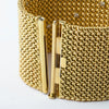 Secondhand Vintage Gold Bracelet with Brilliant-Cut Diamonds – '80s