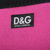 Secondhand D&G Dolce & Gabbana Pink & Black Knit Twinset – 00s