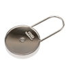 Fendi Silver Plated and Coated Canvas Zucca Key Ring Secondhand