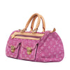 Secondhand Louis Vuitton Neo Speedy Pink Monogram Denim Bag - '00s