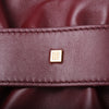 Secondhand Balmain Medium Anthem Leather Shoulder Bag Burgundy - '20s