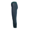 Secondhand Marni Green & Navy Striped Cotton Knit Trousers - '00s