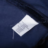 Secondhand Blumarine Navy Velvet Skirt Suit With Fur Cuffs - '00s