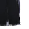 second hand Prada Black Dress with Semi-Sheer Silk Chiffon Paneling - '00s
