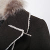 Secondhand Prada Vintage Wool Jacket with Fur Collar - '10s