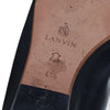 SECONDHAND Lanvin leather flat loafers