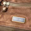 Secondhand Jimmy Choo Metallic Brown Leather Mahala Bag -'10s