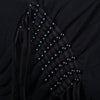 Secondhand Junya Watanabe Comme des Garçons Draped Black Top - '10s