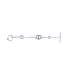 Secondhand HERMÈS Farandole Bracelet Silver 925 Palladium Hardware 150 ST - '20s