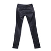 Secondhand Dolce&Gabbana Black Leather Biker Pants With Zip Details