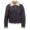 Secondhand Versace Leather Shearling Jacket - '00s
