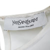 Secondhand Yves Saint Laurent Ivory Oversized Elegant Blouse - '00s