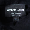 Secondhand Giorgio Armani Navy Cashmere Polo - '10s