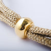 Secondhand Missoni 18k Yellow Gold and Black Bead Statement Necklace - '80s