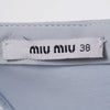 Secondhand Miu Miu Pale Blue Structured Cocktail Dress - '10s