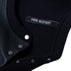 Secondhand Neil Barrett Oversize Bomber in Textured Leather Black Blue – ’10s