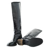 Secondhand Prada Black Patent Leather Boots - '10s