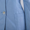 Secondhand Valentino Nigh Light Blue Textured Viscose Skirt Suit