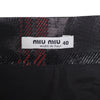 Secondhand Miu Miu Red and Black Tartan Dress - '10s