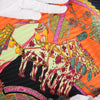 Secondhand Hermès Art Des Steppes Plissé Silk Scarf By Annie Faivre - '00s