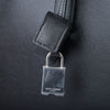 Secondhand Saint Laurent Museum Black Grained Calfskin Leather Briefcase - '20s