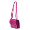 Secondhand Hermès Constance Elan in Rose Scheherazade Porosus Crocodile with Gold Hardware - '10s