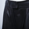 Secondhand Dušan Leather Black Pants - '10s