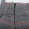 Secondhand Filles à Papa Plaid Midi Skirt - '10s