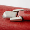 Secondhand Ferrari Schedoni Red Leather Shoulder Bag Briefcase - '90s