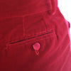 Secondhand Gucci by Tom Ford Red Cotton Velvet Pantsuit - '90s