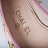 Secondhand Chanel Multicolor Canvas and Patent Leather Cap-Toe Ballet Flats - '00s