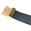 Secondhand Louis Vuitton Damier Ebene Belt With A Gold-Tone Buckle - '10s
