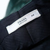 Secondhand Prada Emerald Satin Tailored Trousers – ’00s