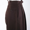 Secondhand Jean Paul Gaultier Vintage Pinstripe High Waist Suspender Trousers - '90s