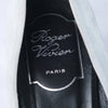 Secondhand Roger Vivier Trompette Black Wedge Buckle Pumps - '10s