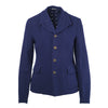 Secondhand Comme des Garçons Blue Navy Perforated Blazer - '00s