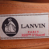 Secondhand Lanvin leather flat loafers - '10s