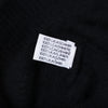 Secondhand Versace Black Cashmere Turtleneck Vest - '80s