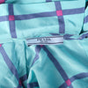 second hand Prada Turquoise Check Silk Sleeveless Shirt – '00s