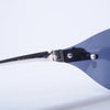 Secondhand Cartier Panthère Rimless Sunglasses – Blue Gradient Lenses, Silver Panther Detail - '00s