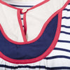 Secondhand Antonio Marras Striped Sleeveless Dress - '10s